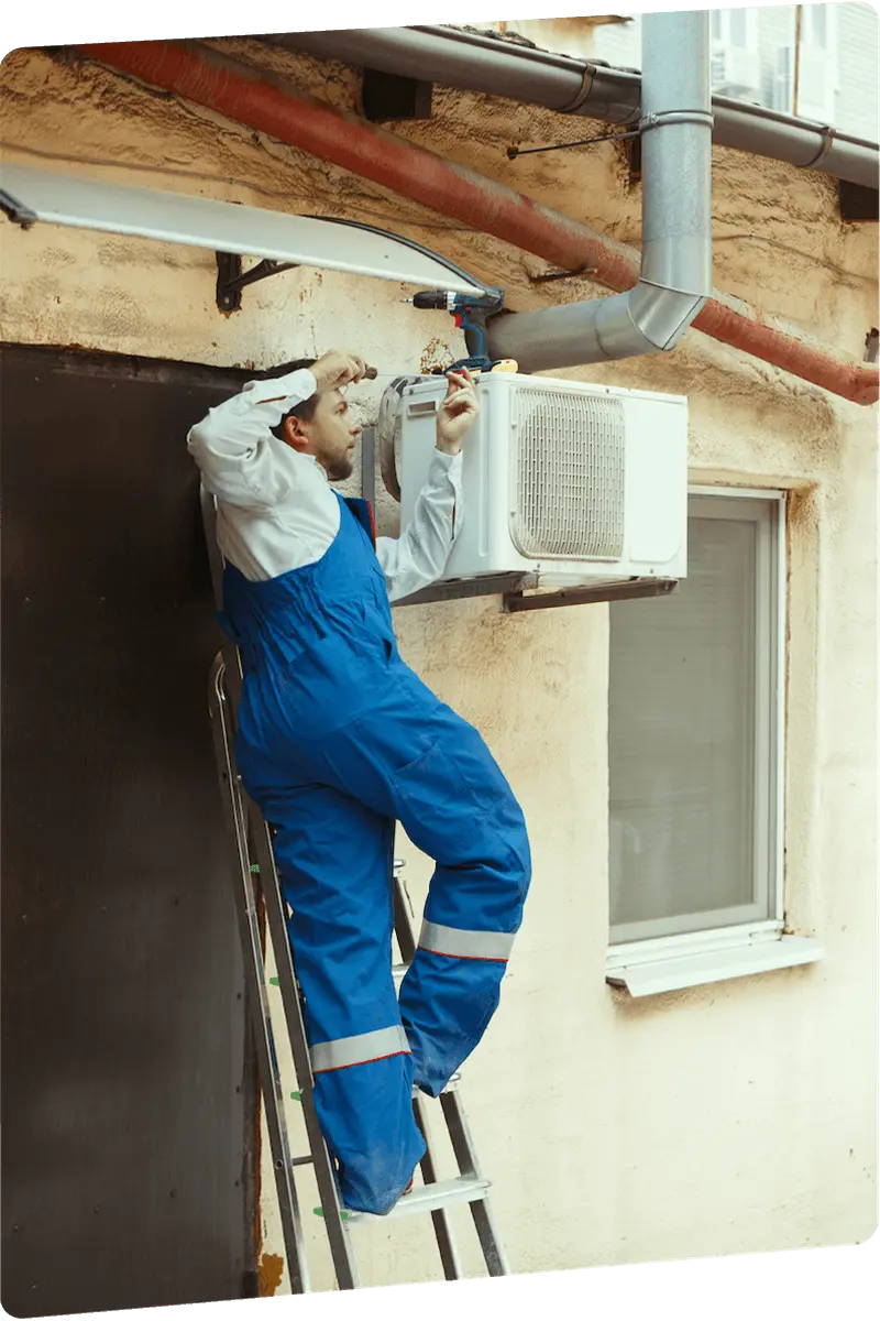 installateur d'une pompe à chaleur